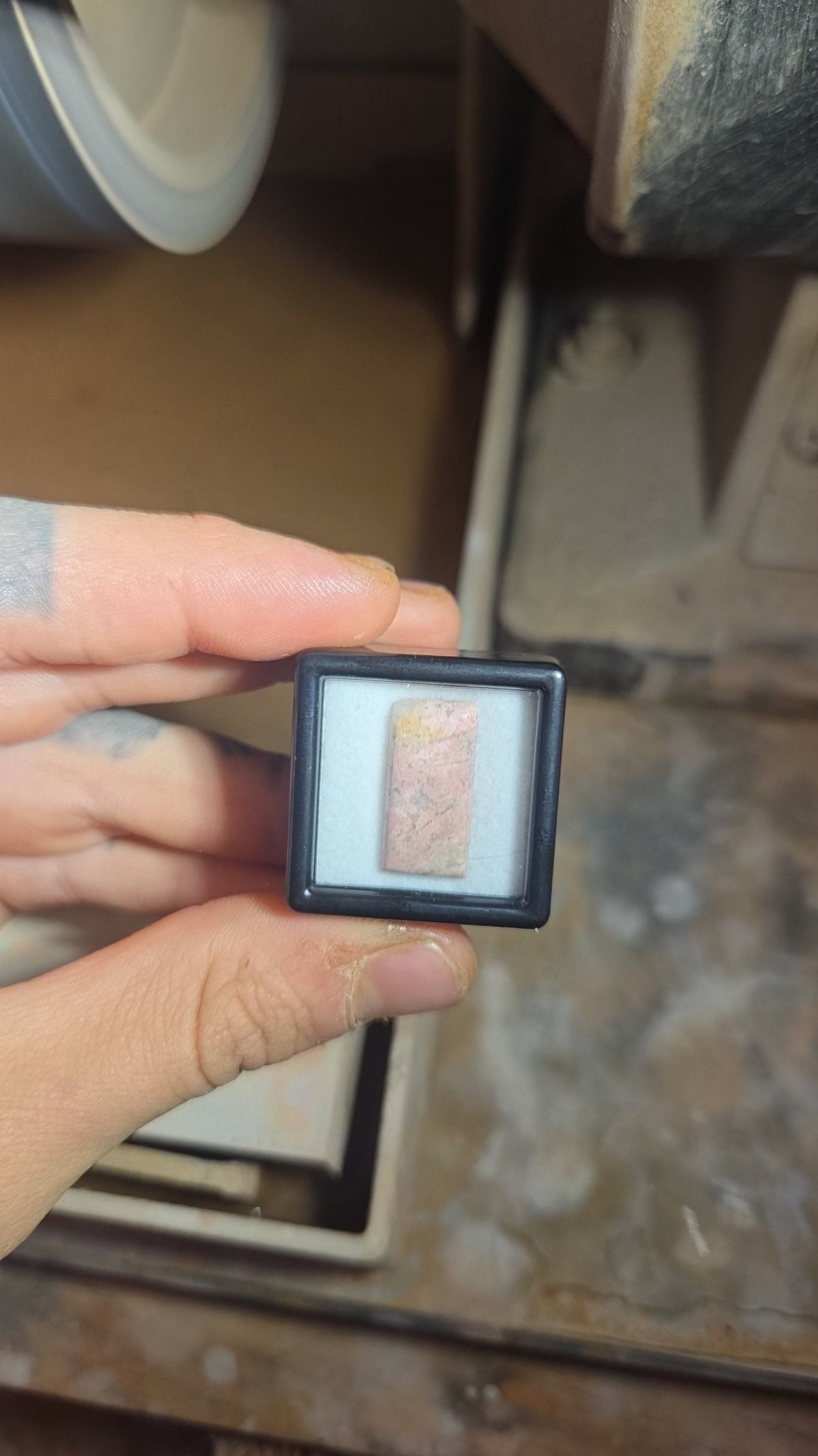 Rhodonite Rectangular Cabochon