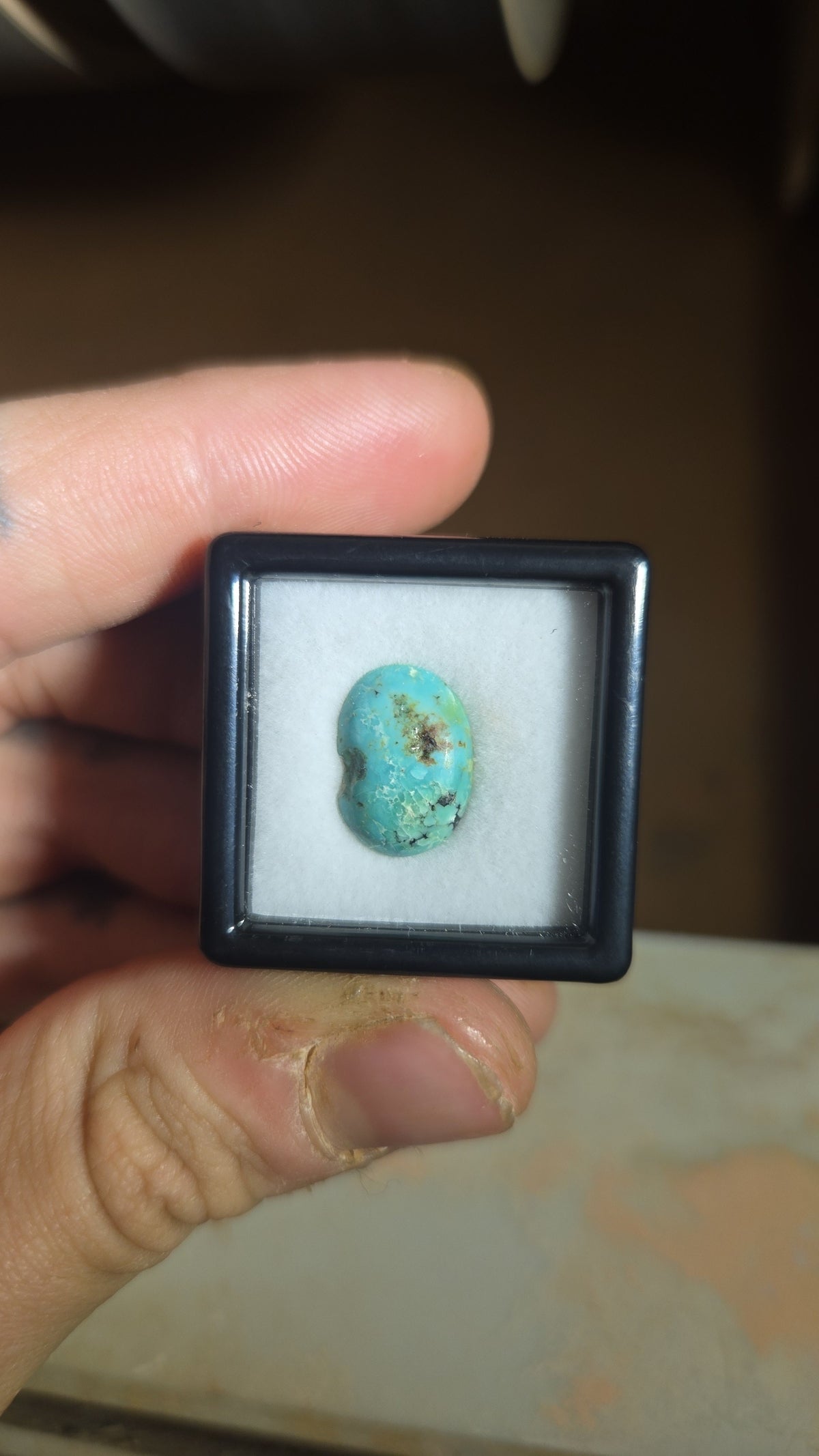 Chipped Turquoise Cabochon