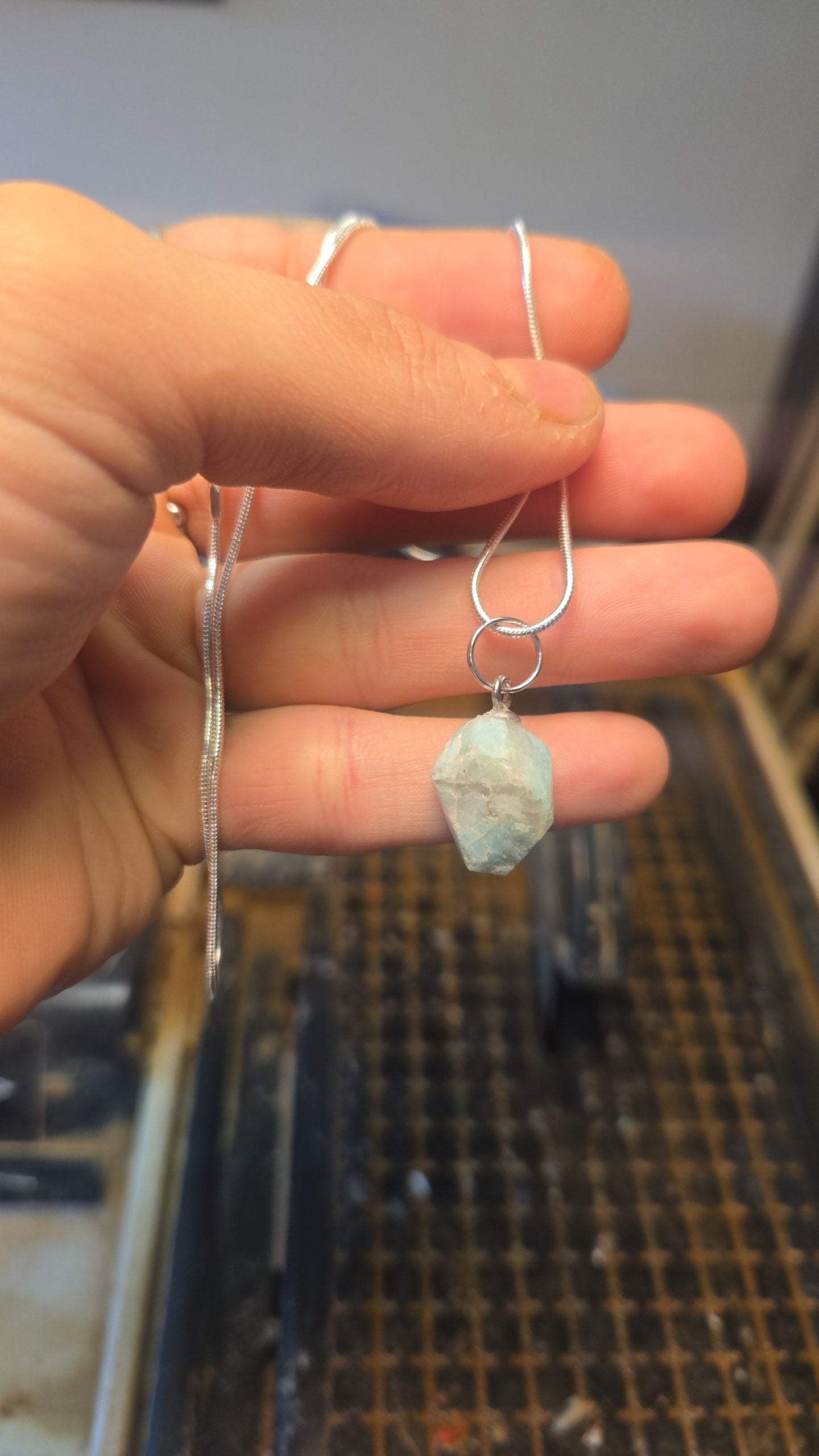 Colorado Amazonite Pendant Necklace