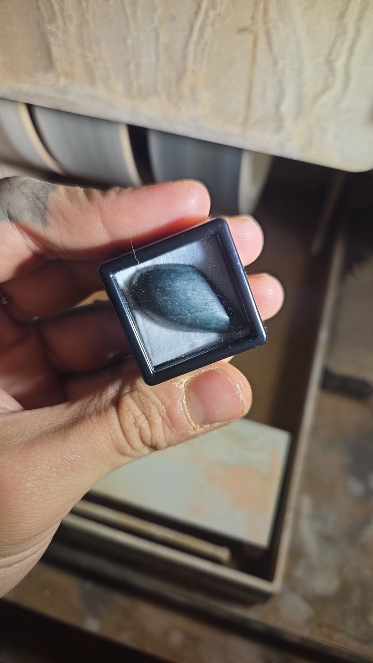 Grandidierite Freeform Cabochon