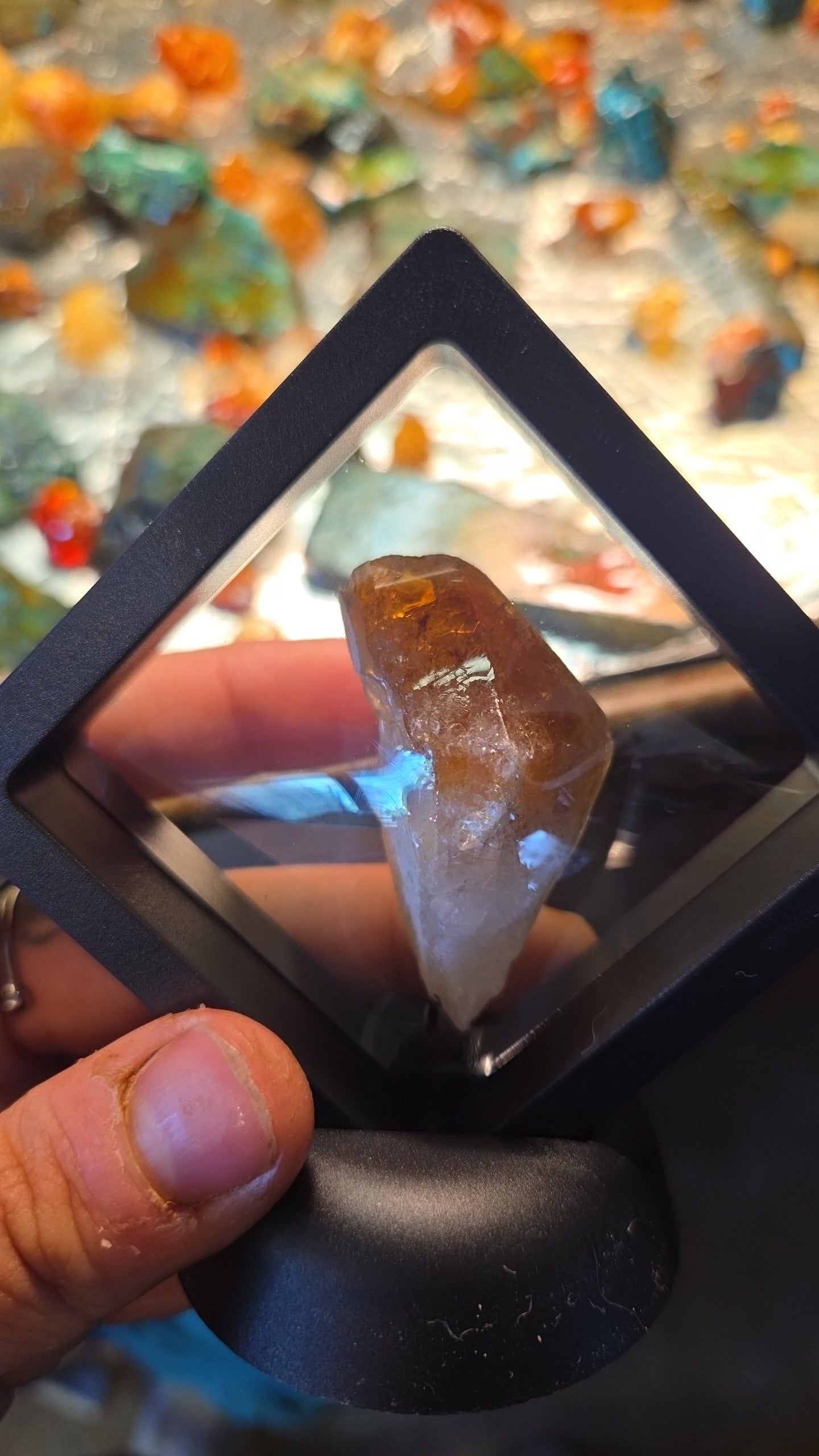 Citrine Quartz Point Mineral Specimen