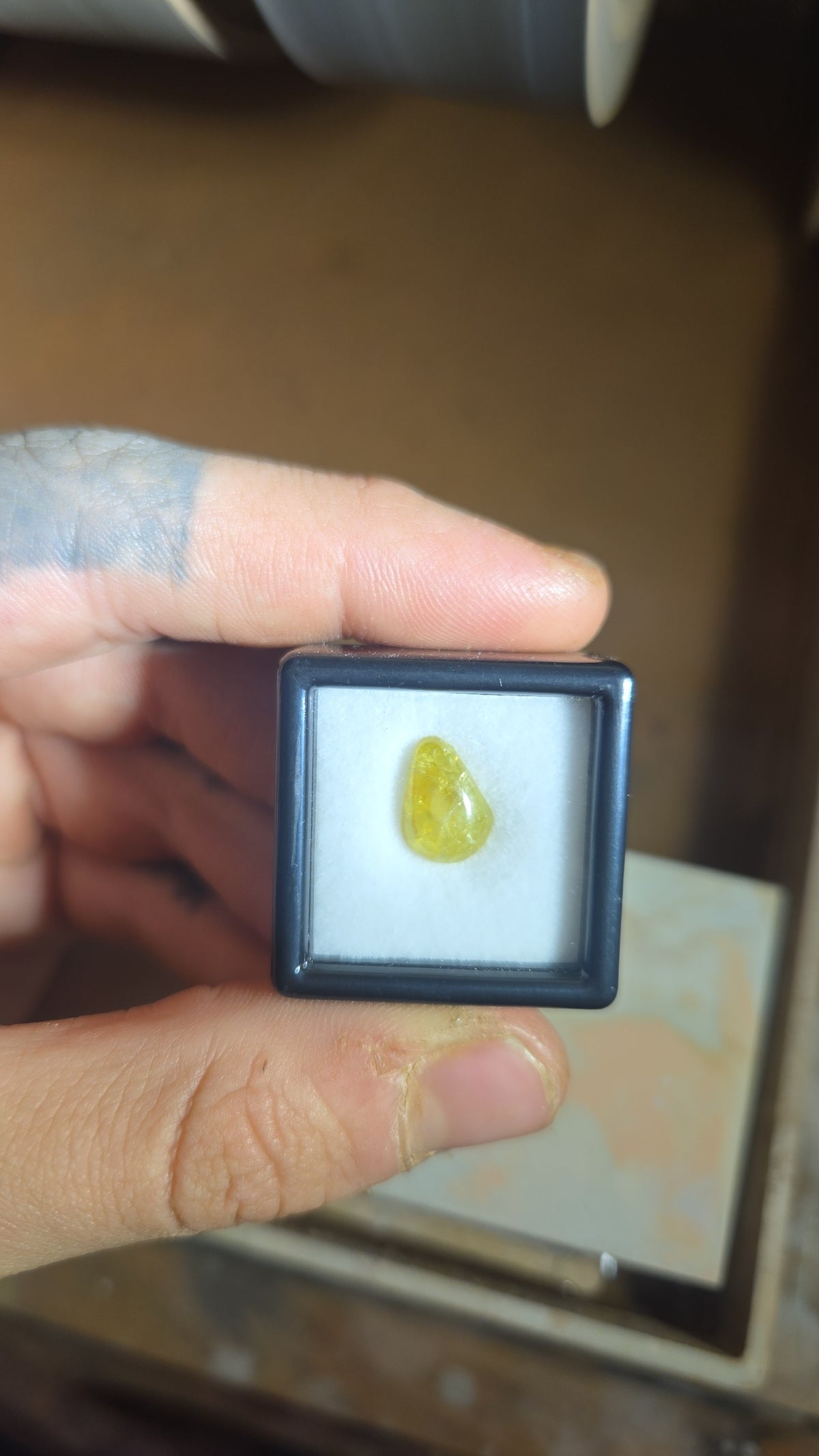 Green Garnet Cabochon