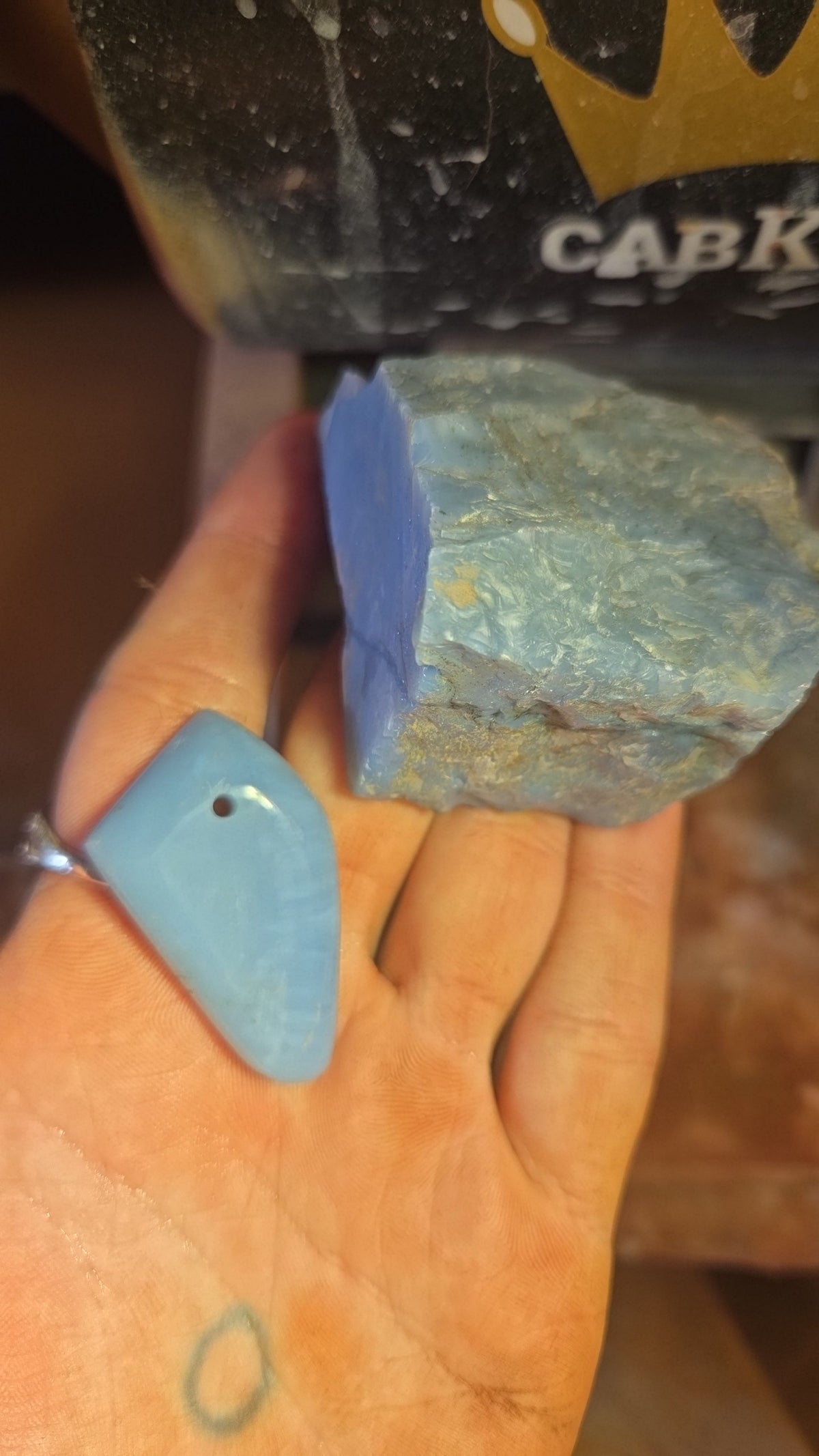 Blue Opal Necklace