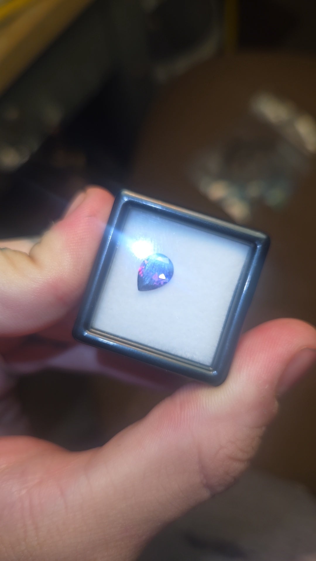 Amethyst Facet Cut Gemstone