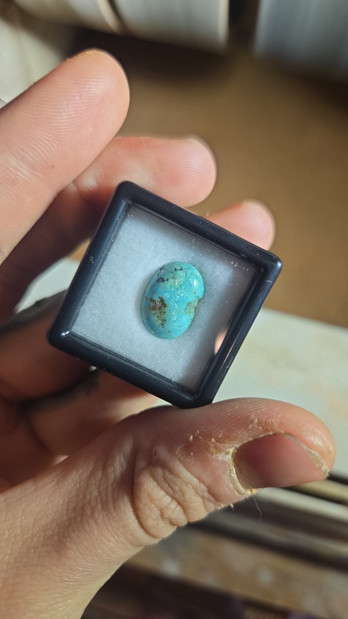 Chipped Turquoise Cabochon