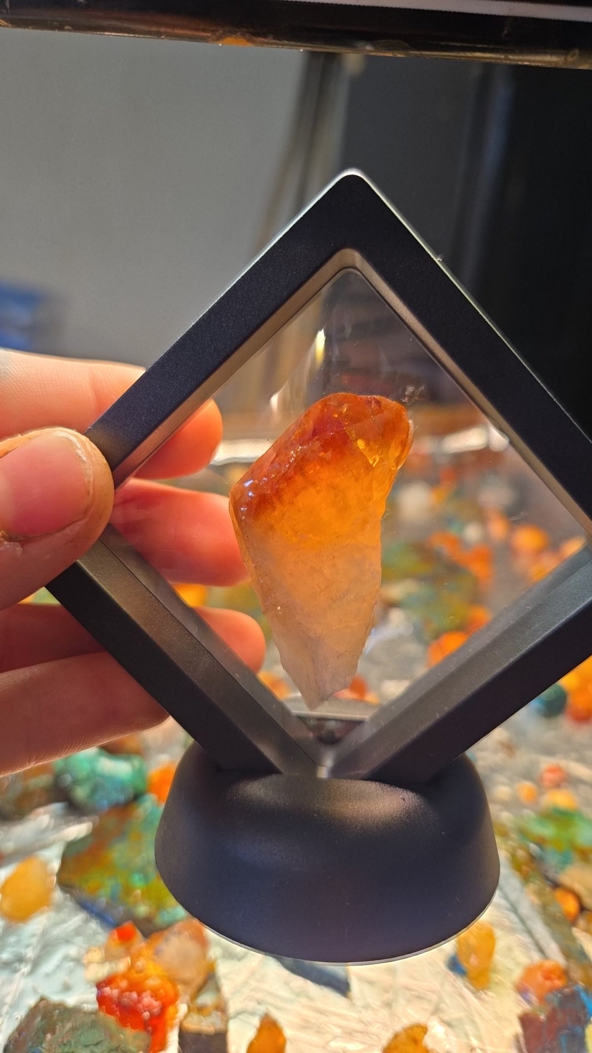 Citrine Quartz Point Mineral Specimen