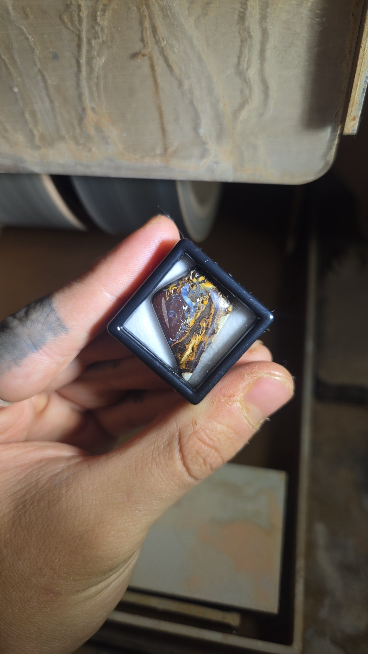 Freeform Boulder Opal Cabochon