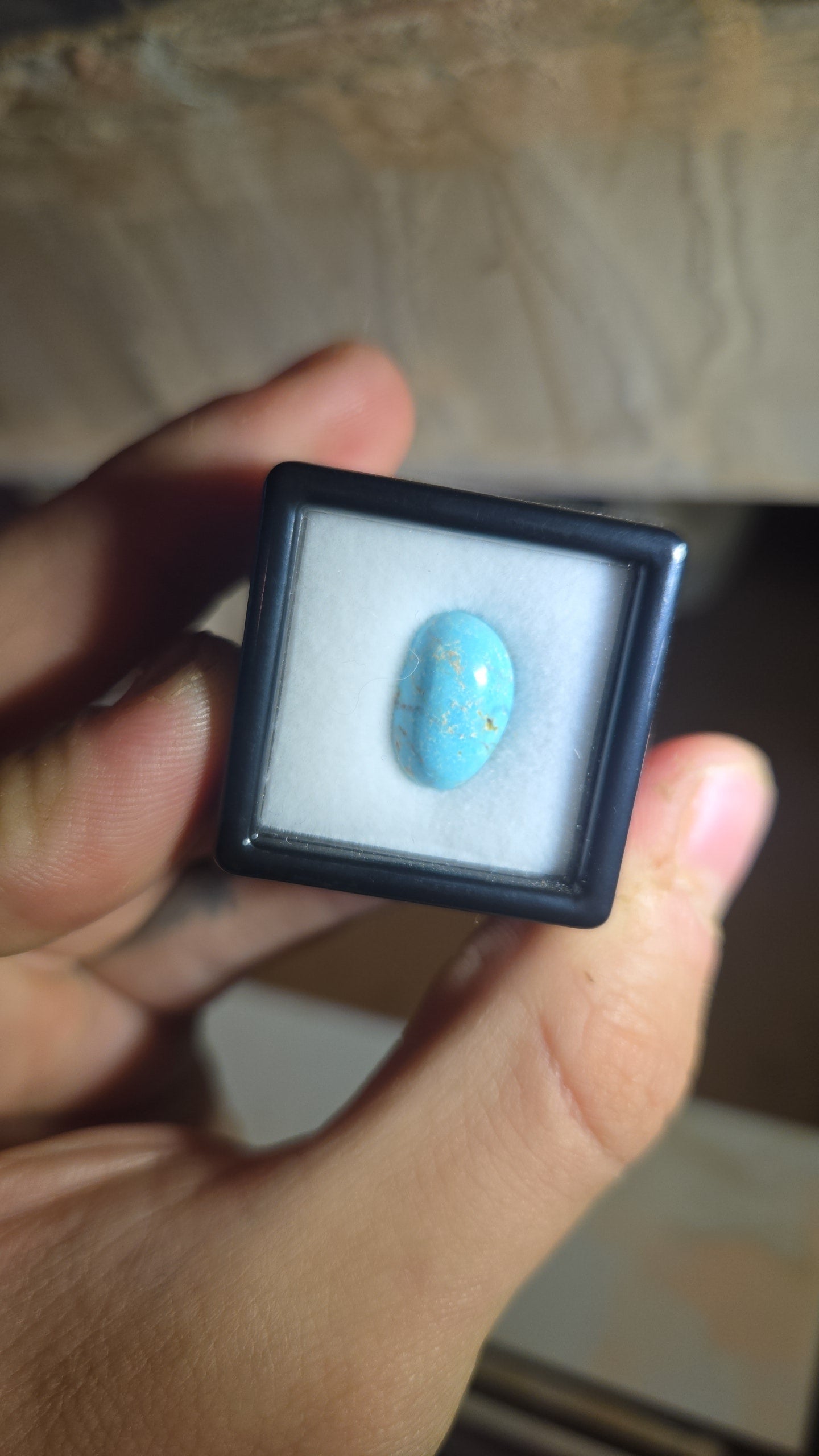 Light Blue Turquoise Cabochon