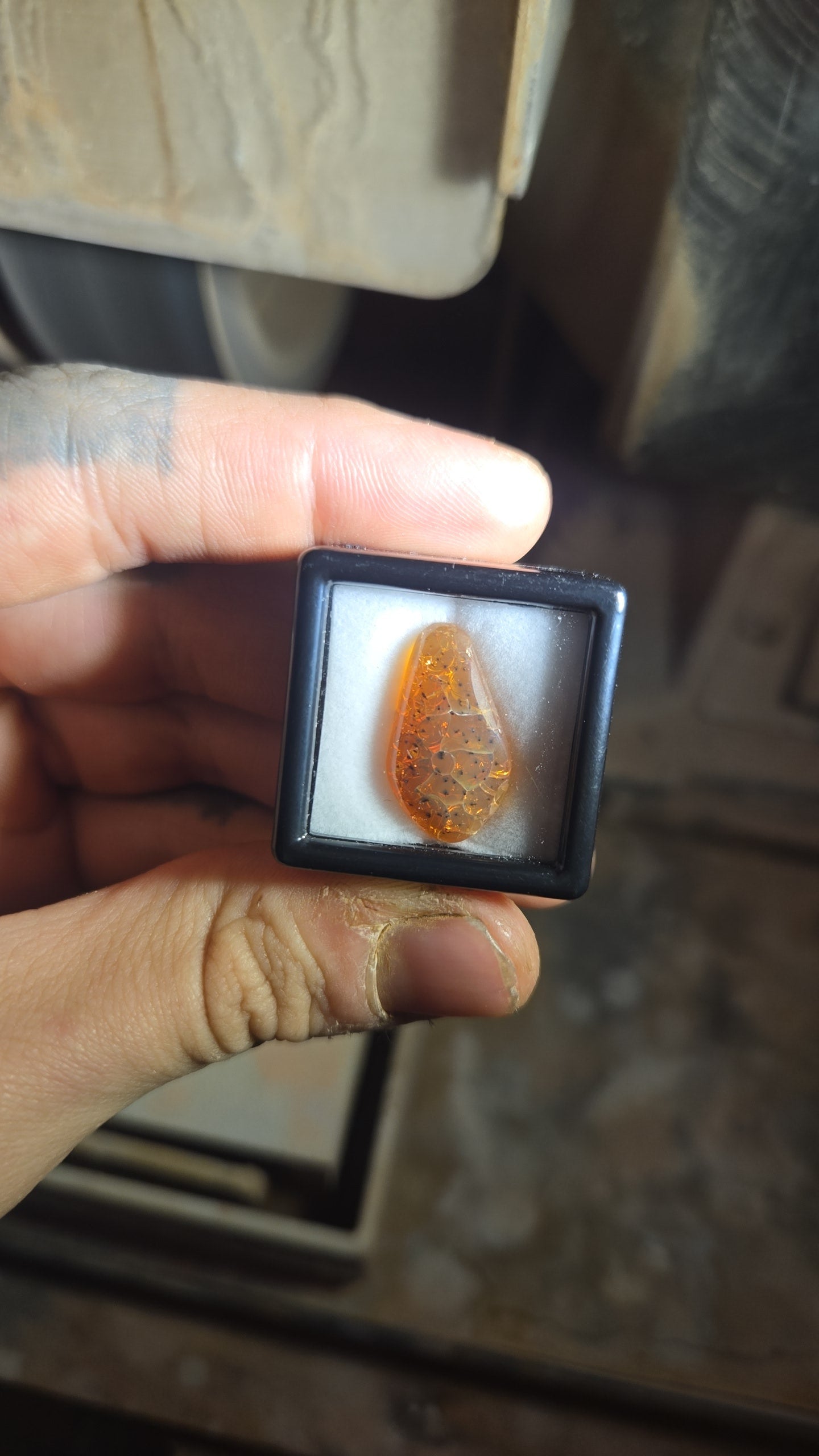 Honey Ethiopian Opal Cabochon