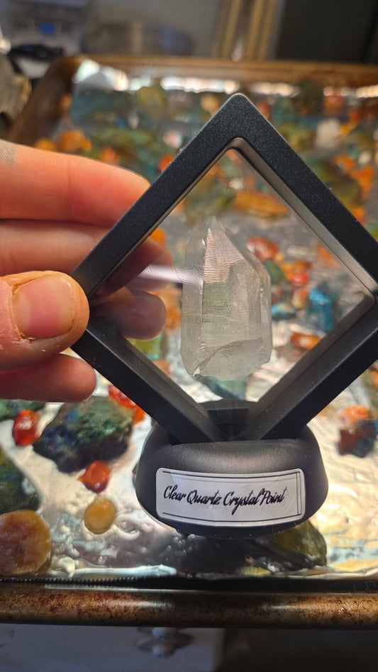 Quartz Crystal Point Display