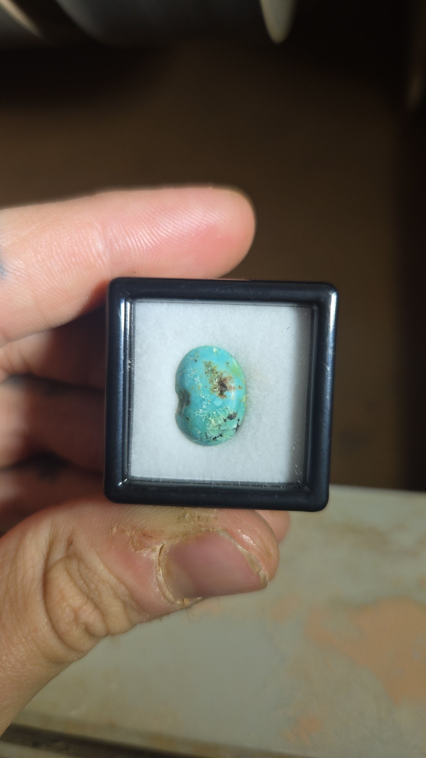 Chipped Turquoise Cabochon