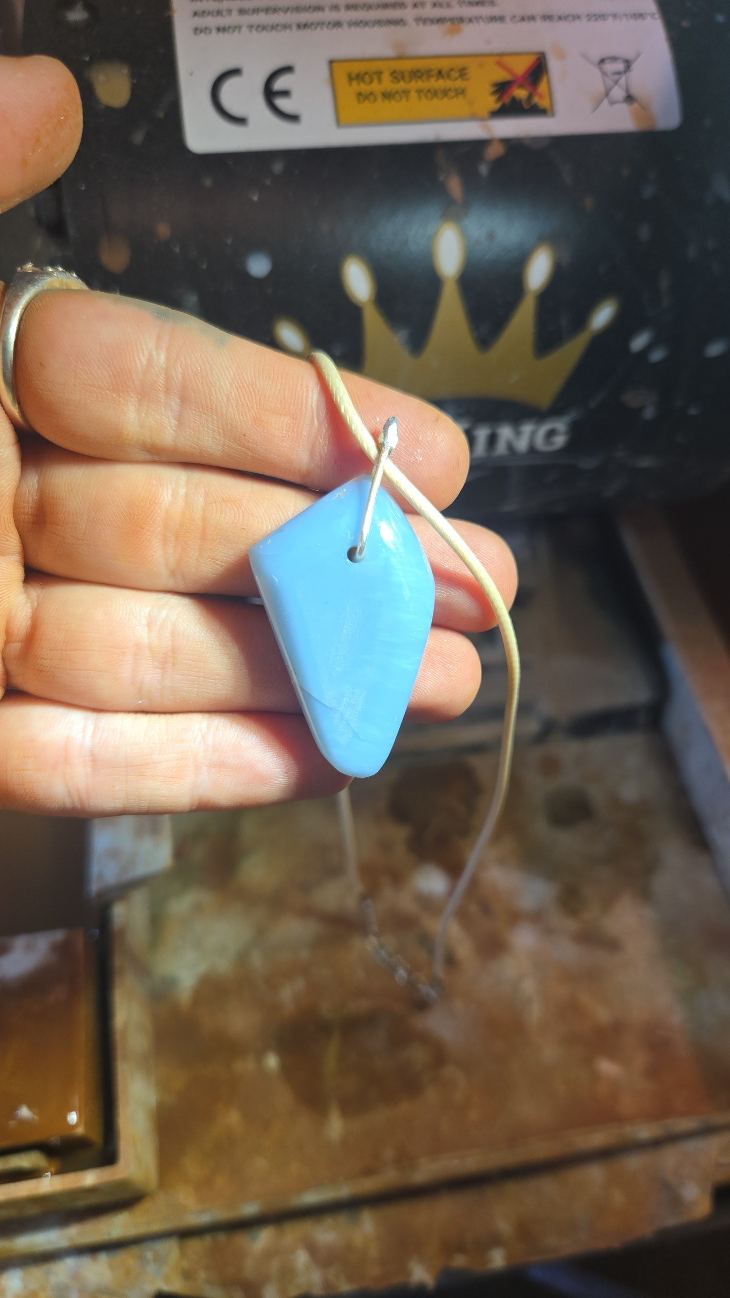 Blue Opal Necklace