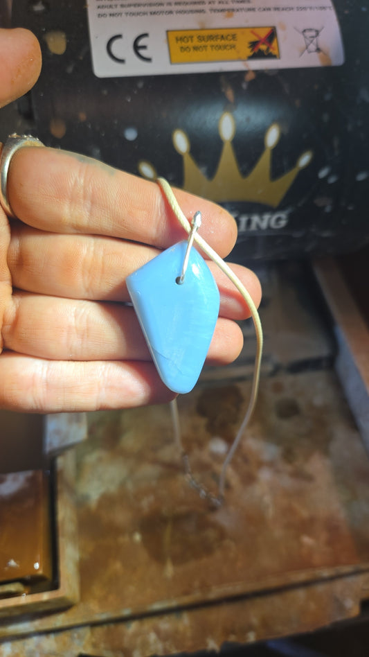 Blue Opal Necklace