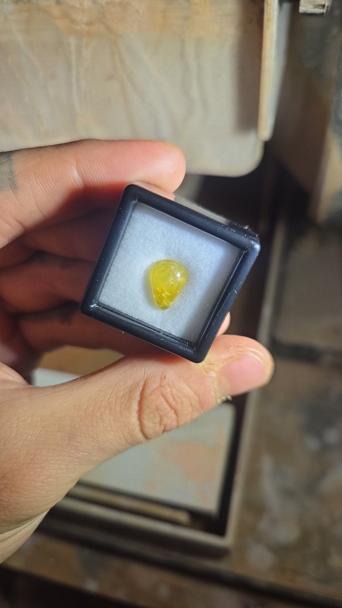 Green Garnet Cabochon
