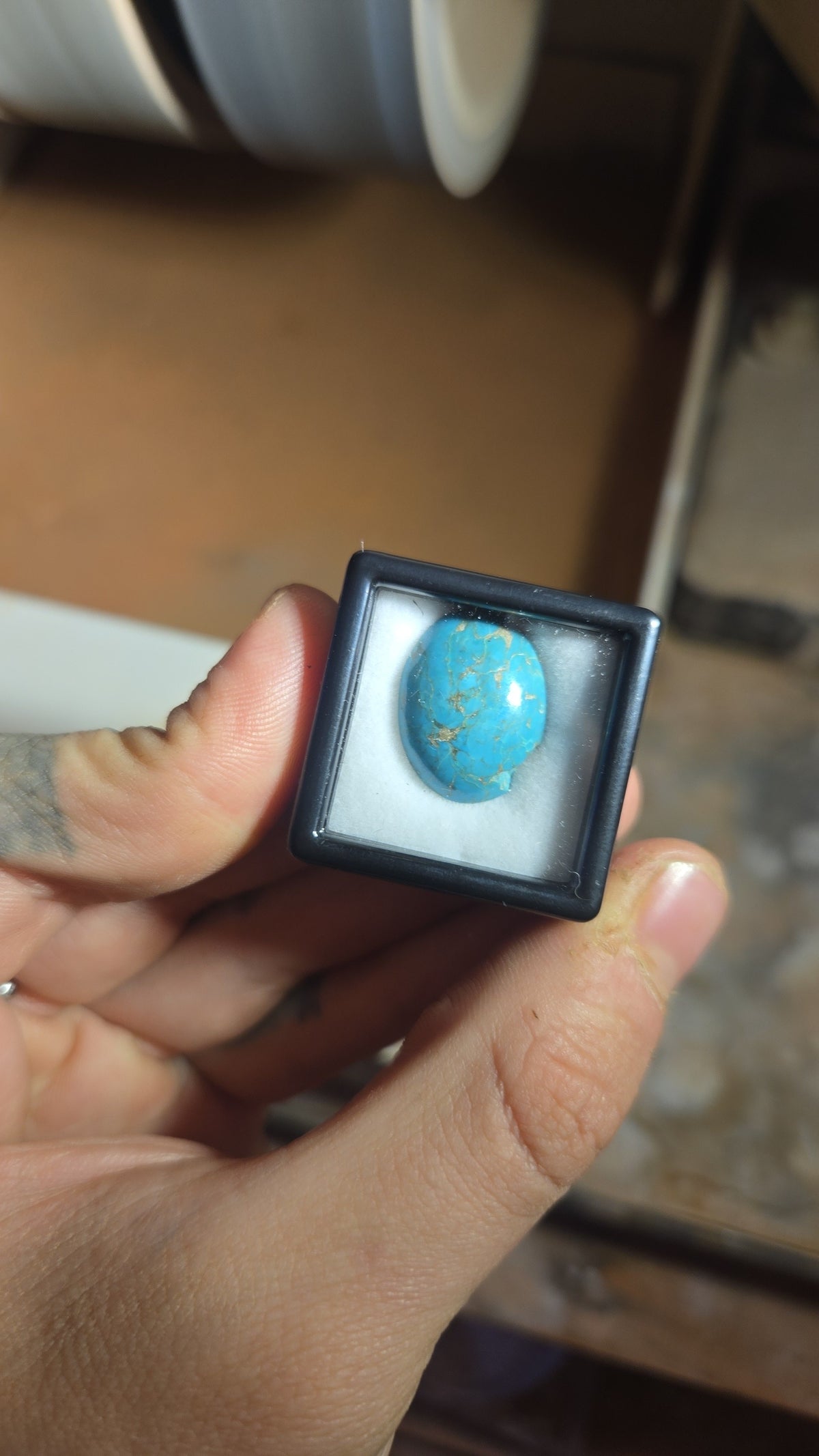 Chipped Turquoise Cabochon