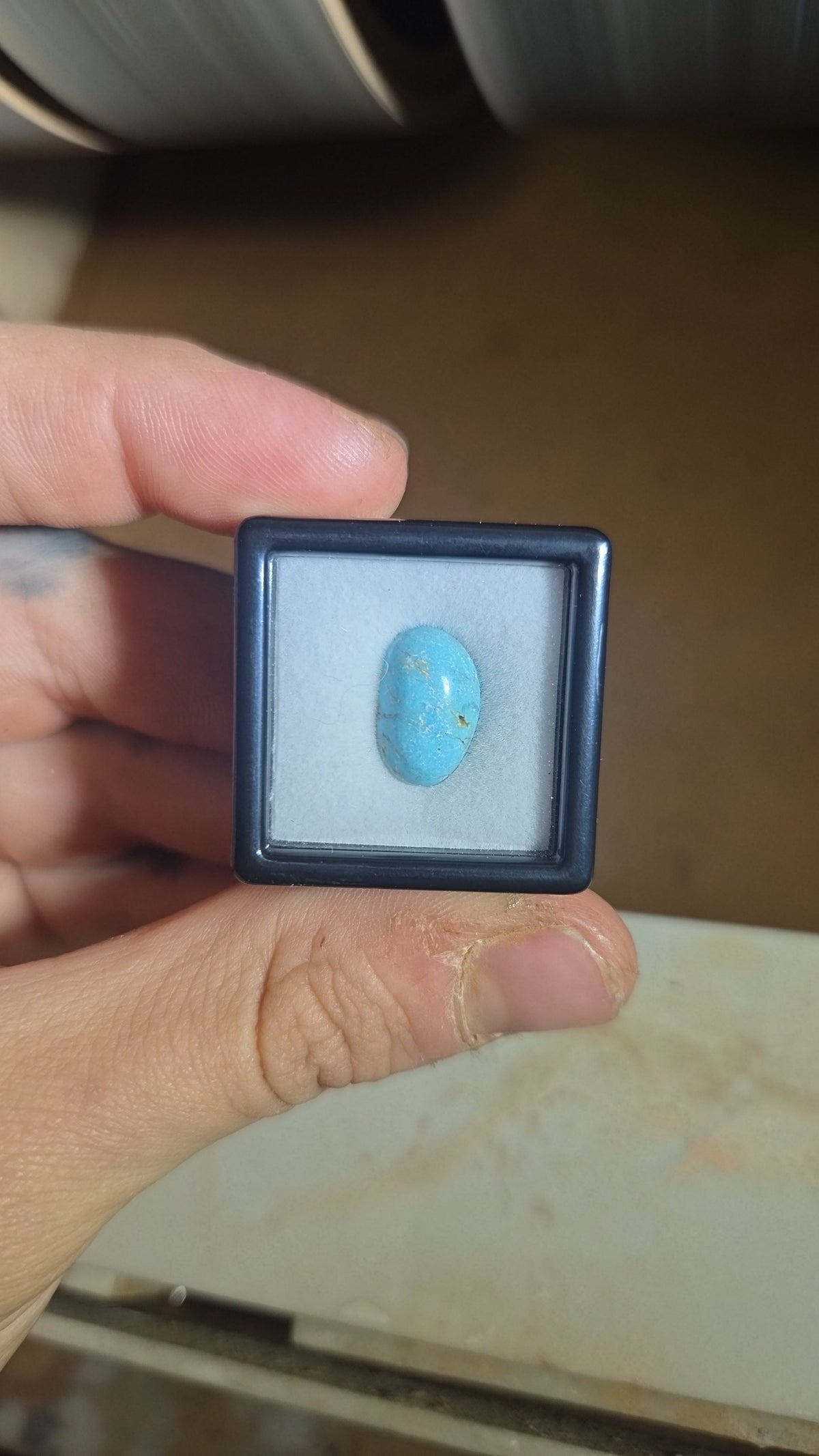 Light Blue Turquoise Cabochon