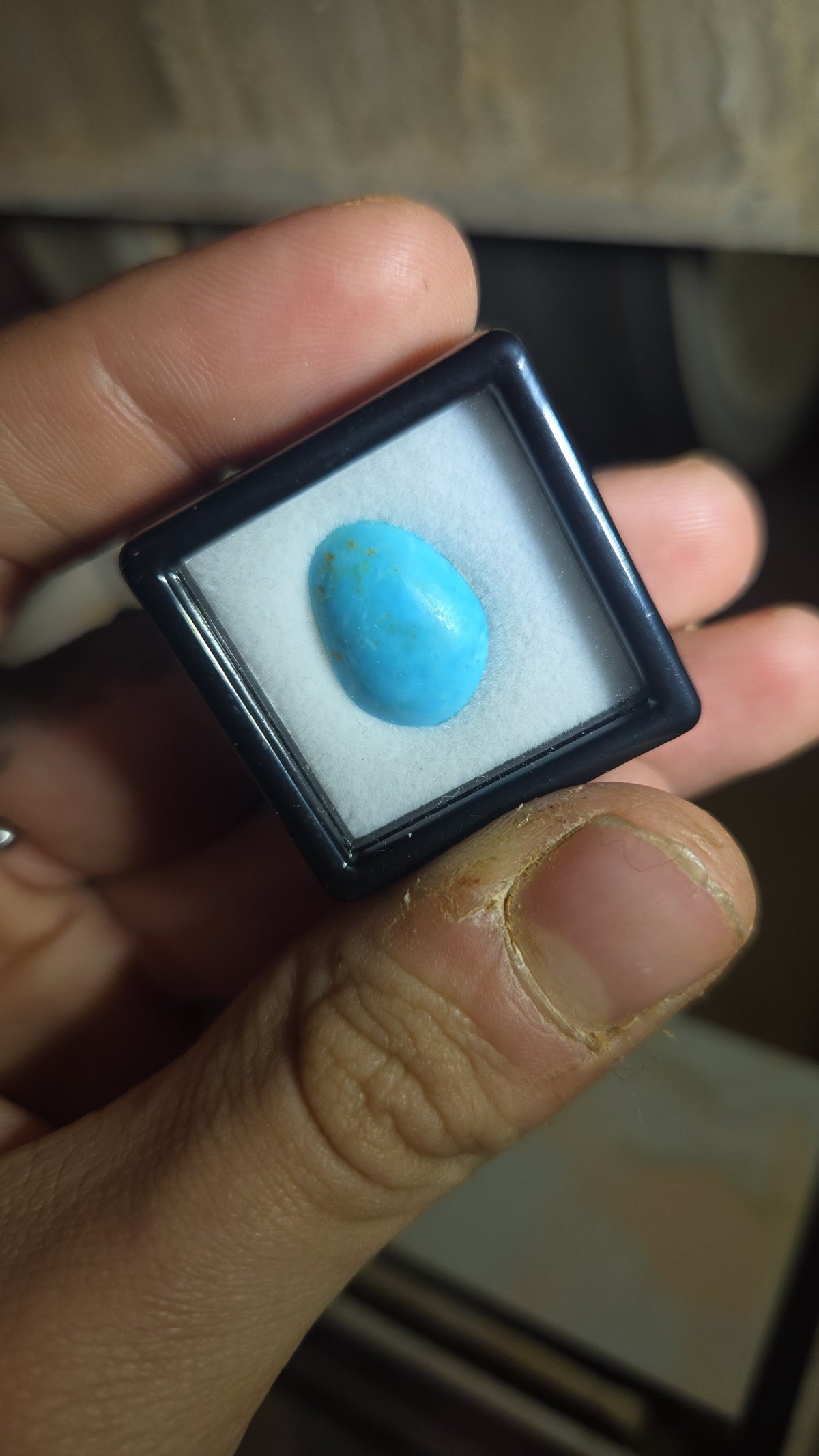 Light Blue Turquoise Cabochon