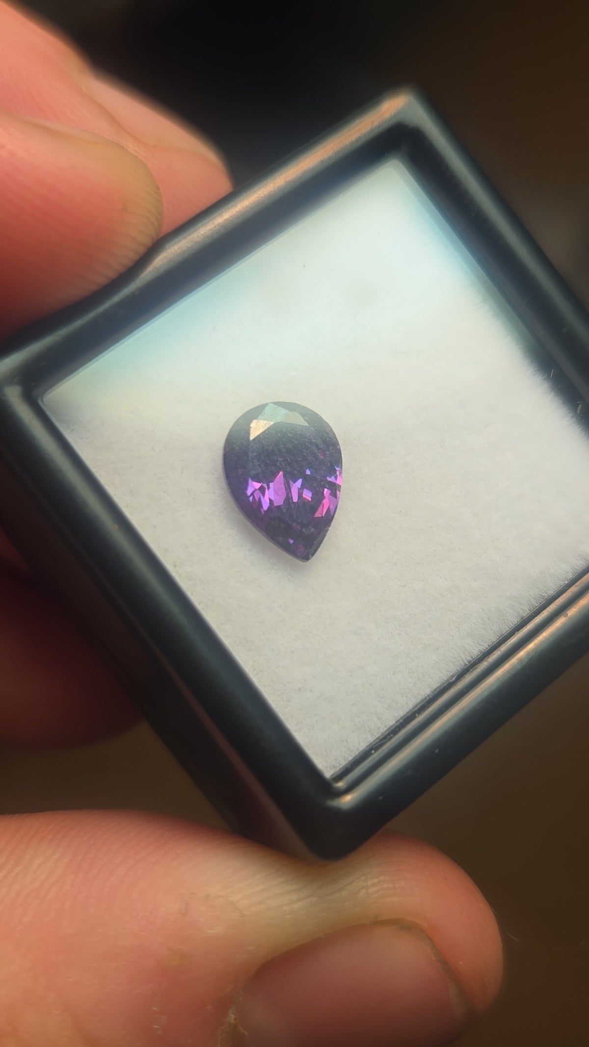 Amethyst Facet Cut Gemstone