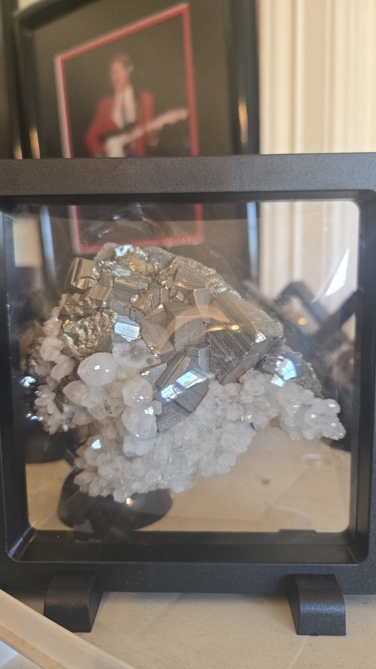 Pyrite and Quartz Cluster