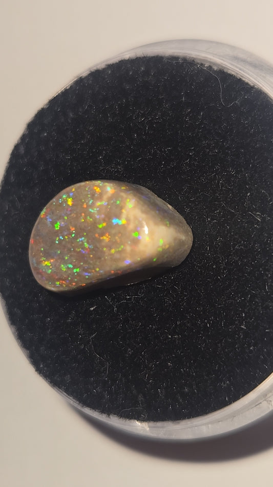 Rainbow Andamooka Australian Opal Cabochon