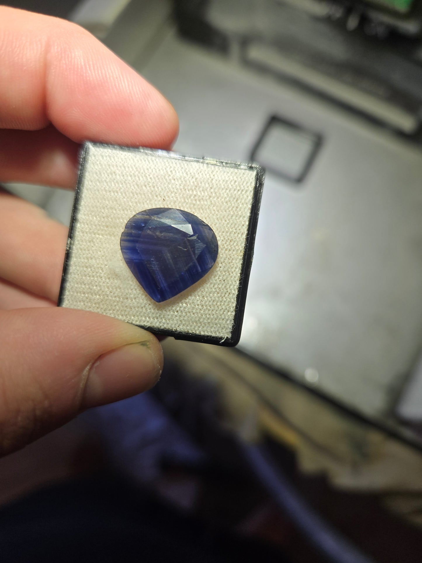 Kanchanaburi Thai Sapphire Cut Facet