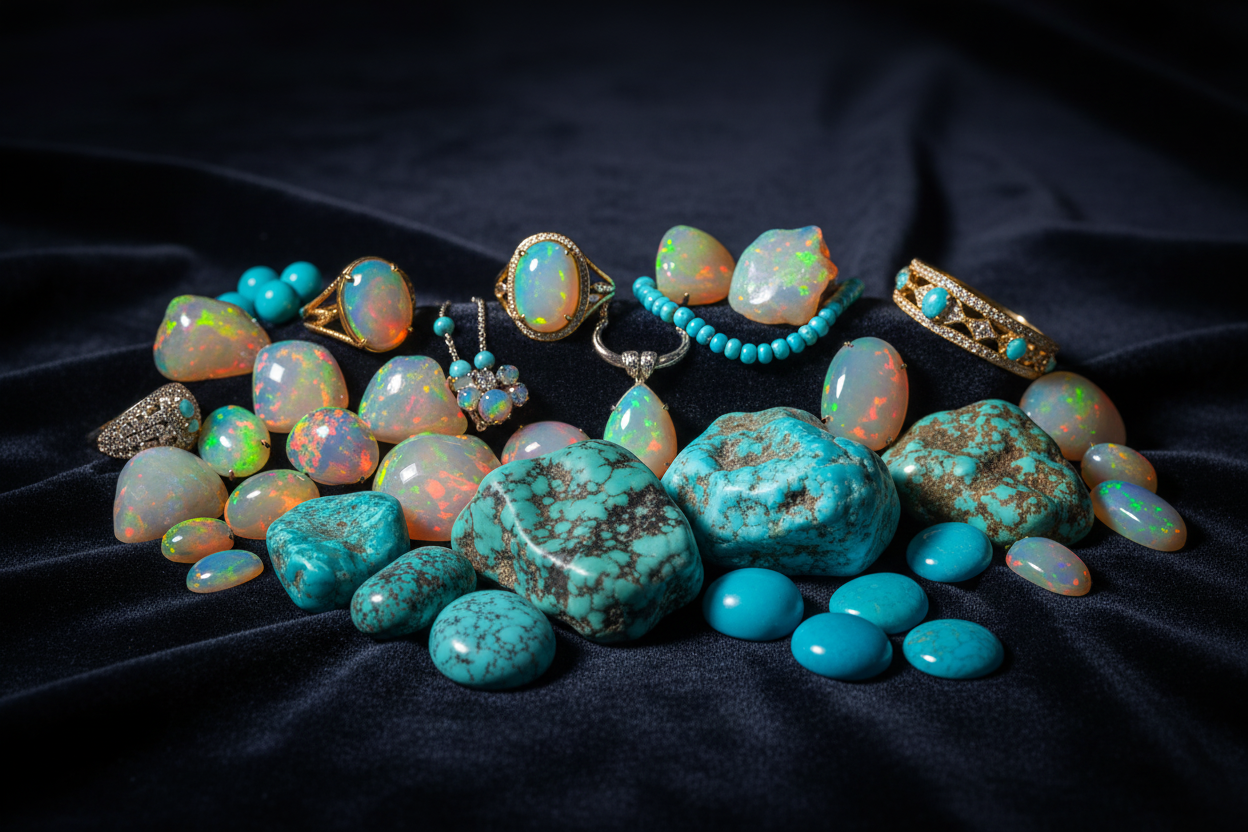Turquoise & Opal Showcase